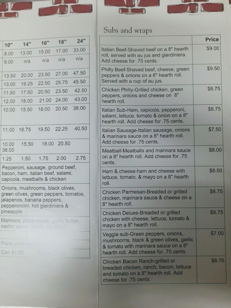 Marcello's Pizza & Subs Menu image 1